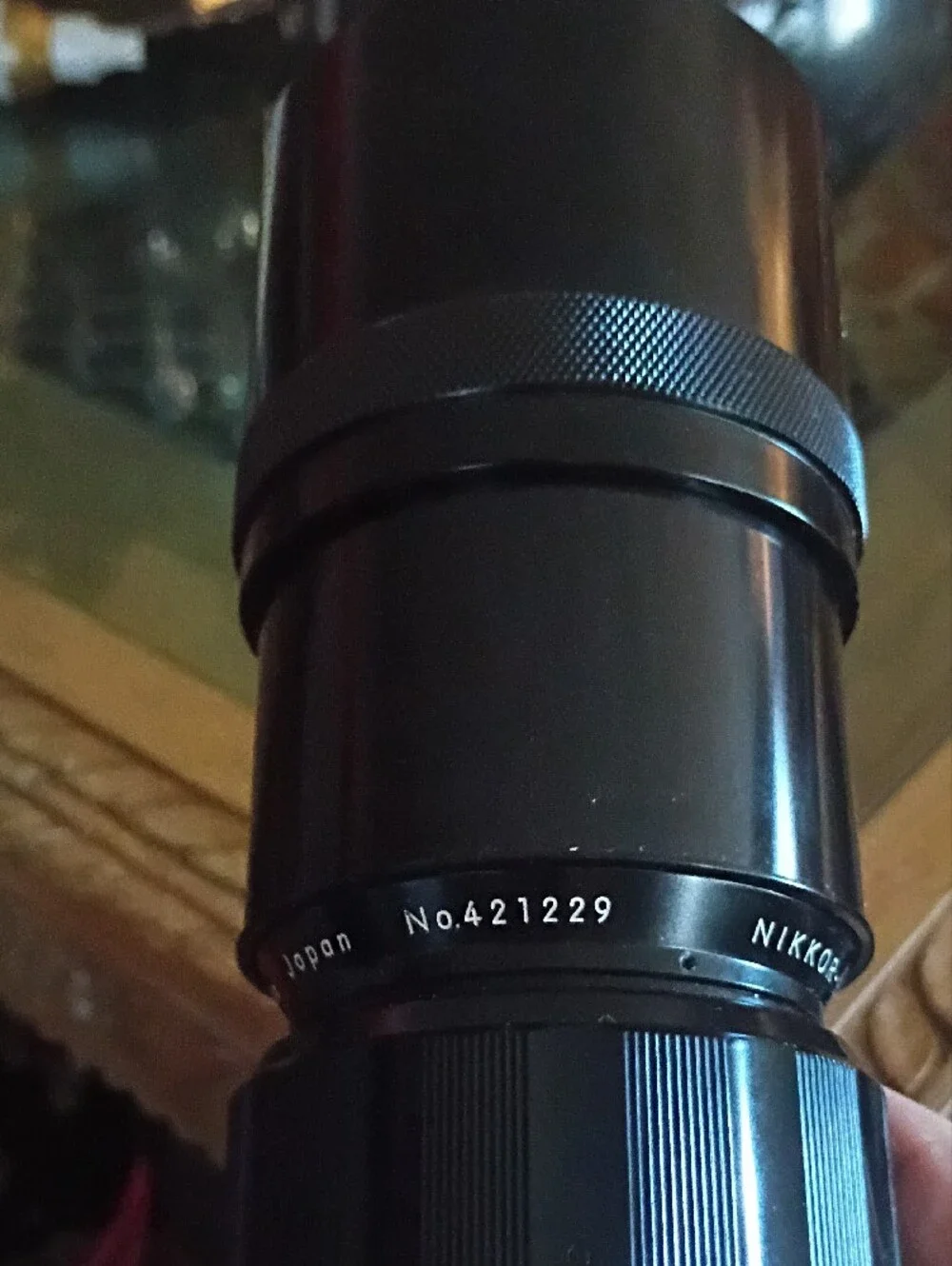 Nikkor 300mm Black Telephoto Camera Lens - Nippon Kogaku Japan - 4211229